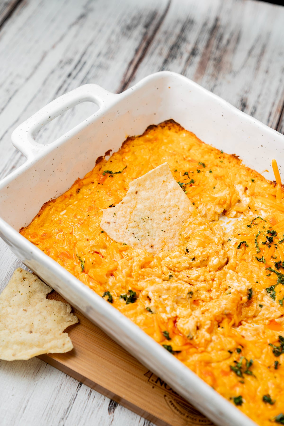 Creamy Buffalo Chicken Dip