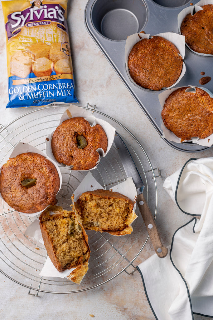 Salsa Corn Muffins – Sylvia's Soul Food Brand