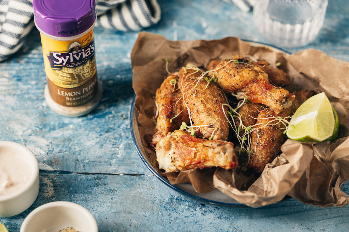 Baked Lemon Pepper Chicken Wings