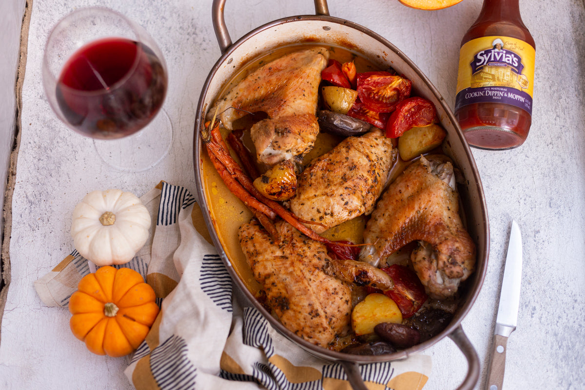 Oven Roasted Turkey with BBQ Sauce