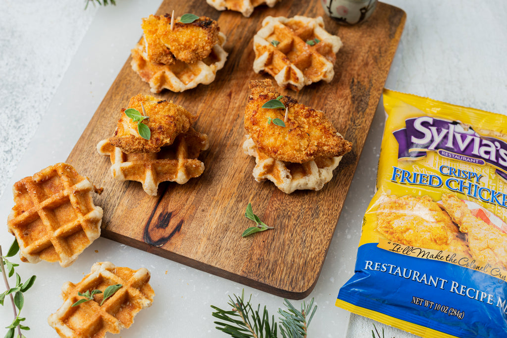 Chicken and Waffle Bites &ndash; Sylvia's Soul Food Brand