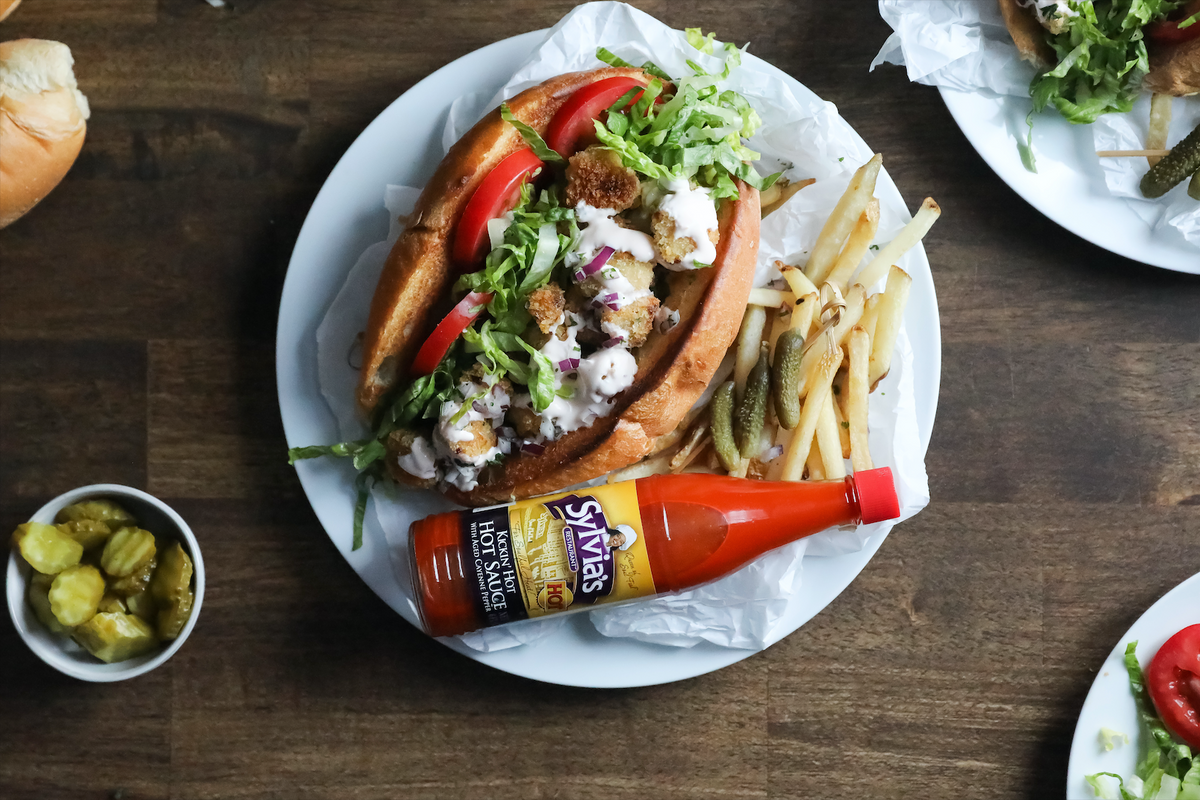 Baked Cauliflower Po’Boy