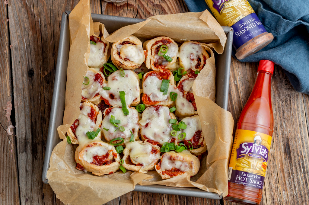 Corned Beef Pizza Swirls – Sylvia's Soul Food Brand