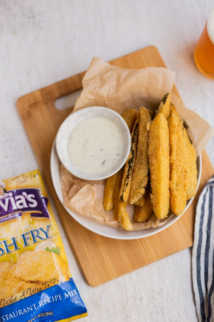 Fried Pickles Sylvia's Soul Food Brand