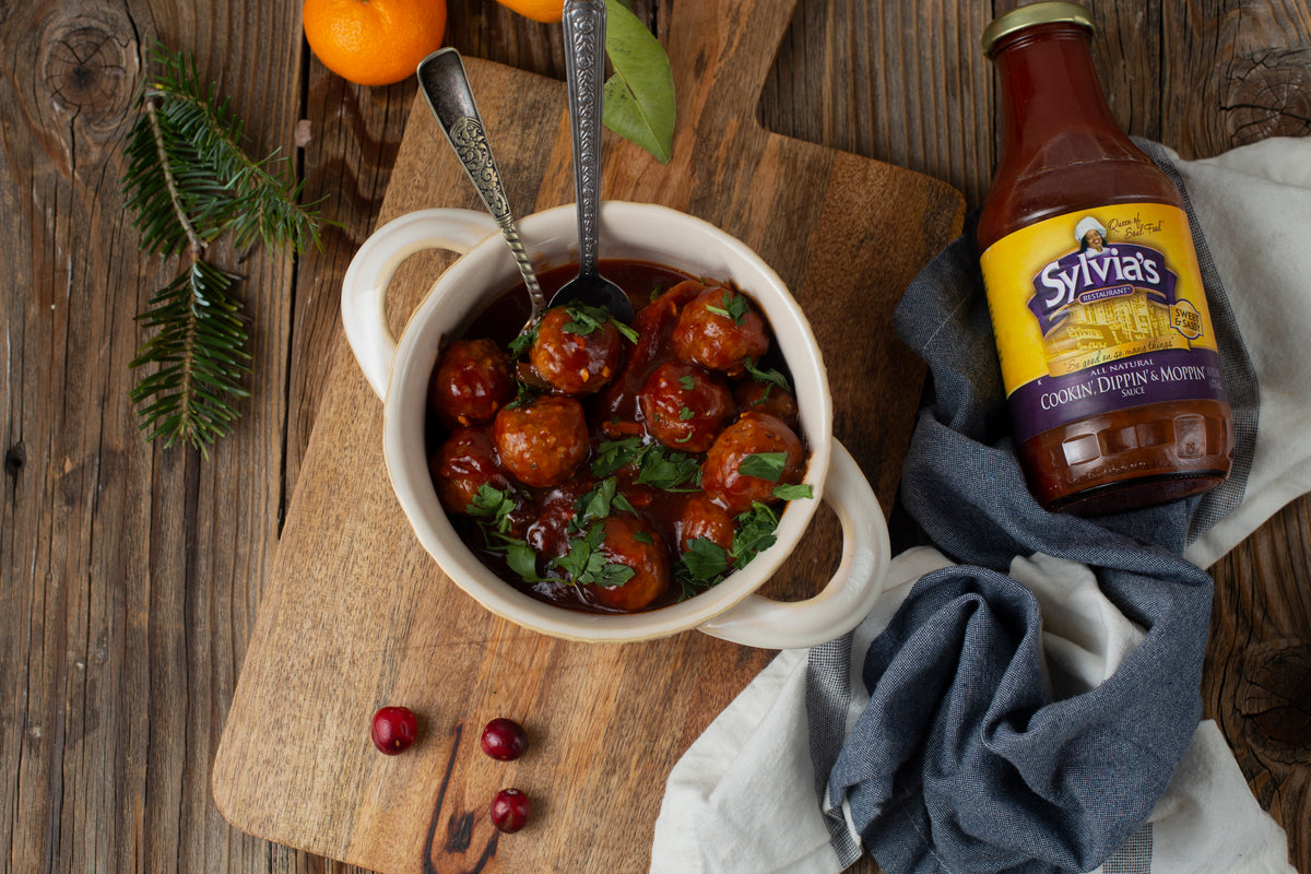 Cranberry BBQ Meatballs