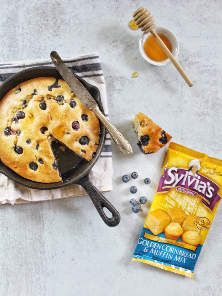 Sylvia's Blueberry Cornbread – Sylvia's Soul Food Brand